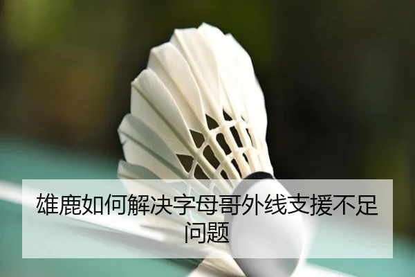 雄鹿如何解决字母哥外线支援不足问题
